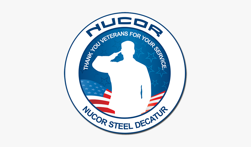 Nucor Veteran Magnet - Circle, HD Png Download