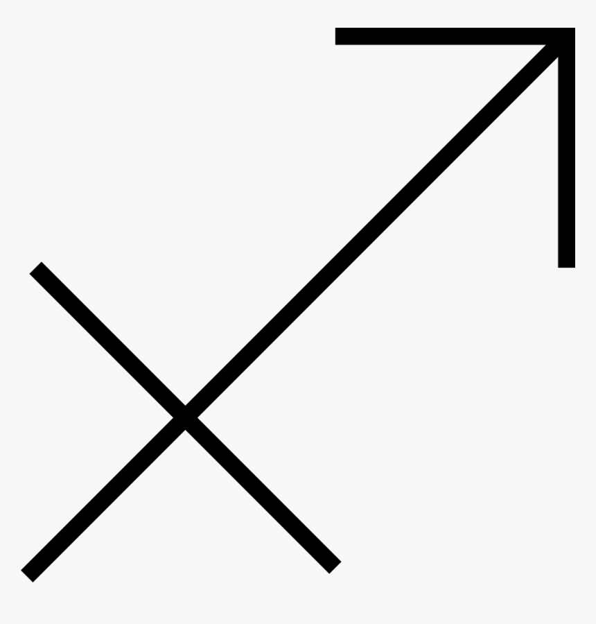 Weather Sagittarius - Monochrome, HD Png Download