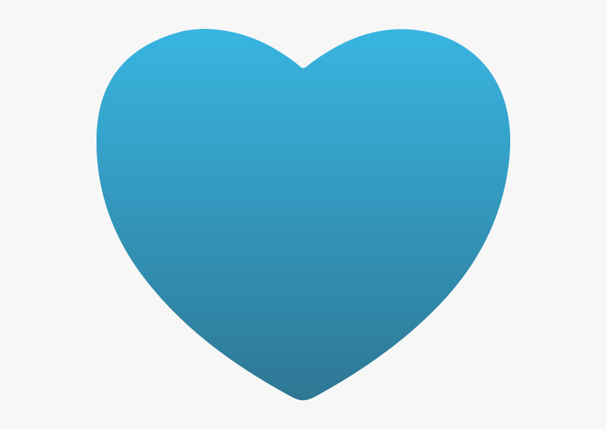 Balloon Heart Blue, HD Png Download