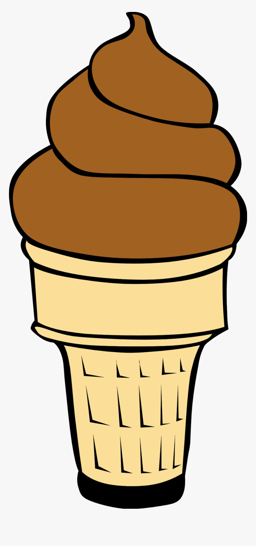 Ice Cream Cone Clip Art, HD Png Download