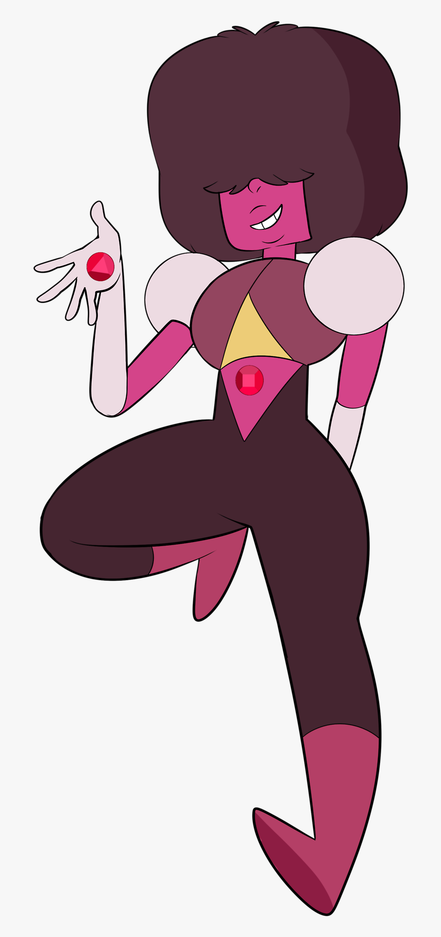 Gemcrust Wikia - Steven Universe Navy Garnet, HD Png Download