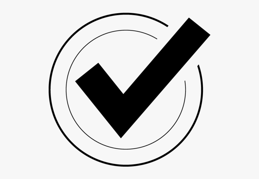 Checkmark - Yin And Yang, HD Png Download