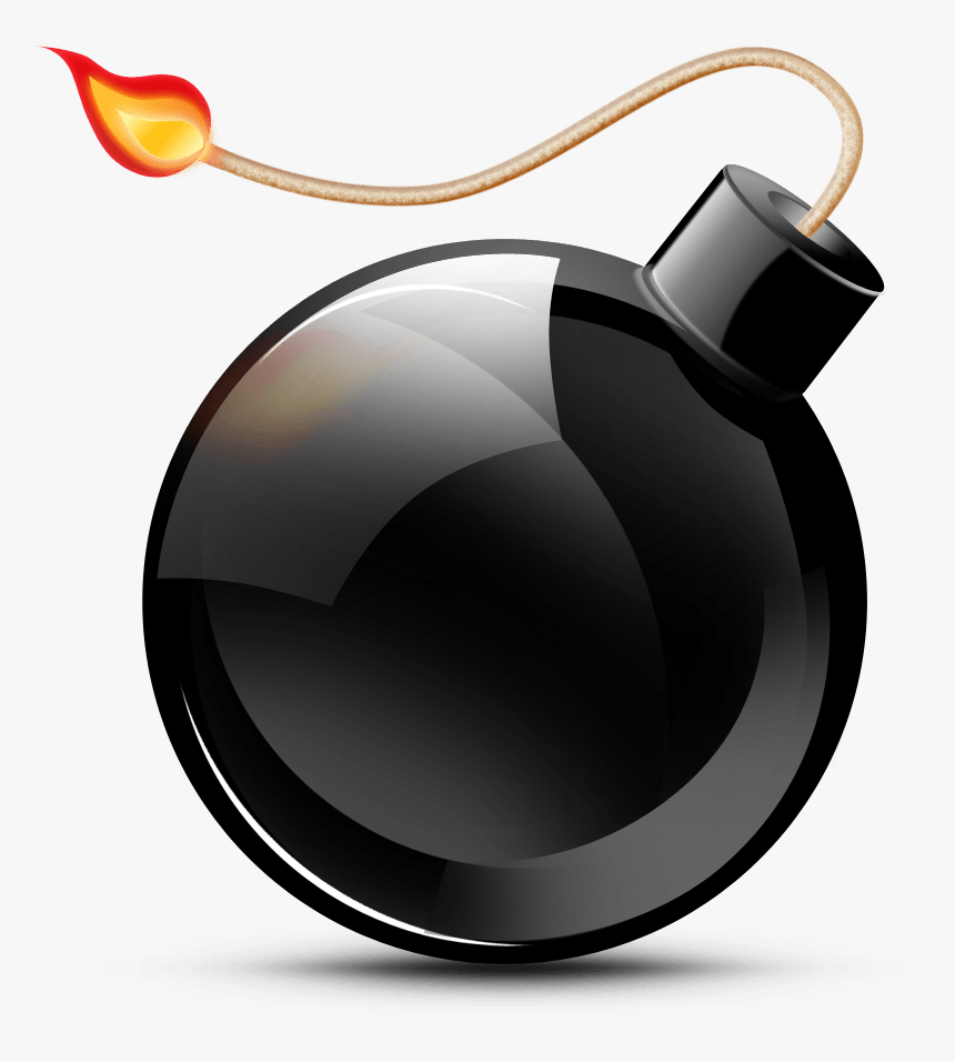 Atomic Bomb Clipart - Cartoon Bomb, HD Png Download