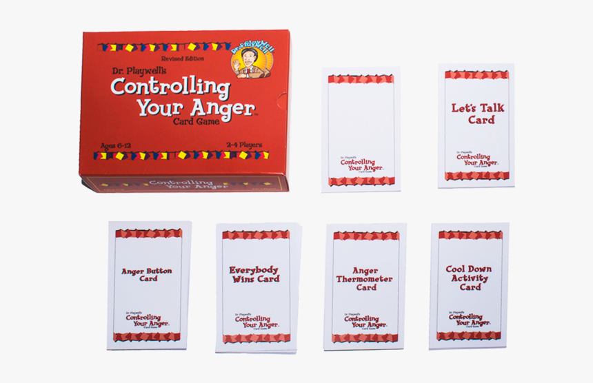 Playwell S Controlling Your Anger Card Game 

 
 Data - Label, HD Png Download