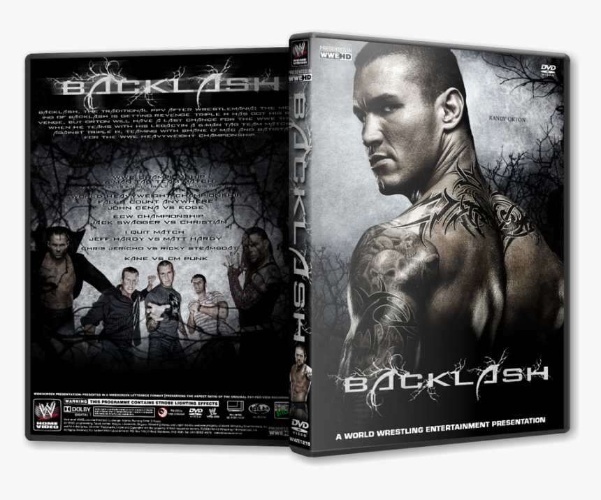 Wwe Backlash 2009 Dvd Cover, HD Png Download