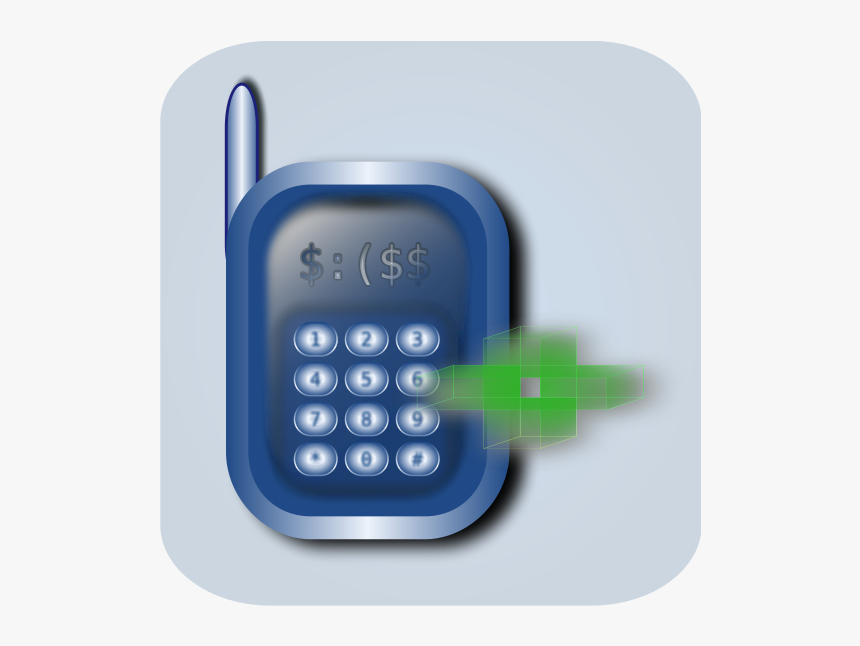 Mobile Phone Icon Vector Image - Gadget, HD Png Download