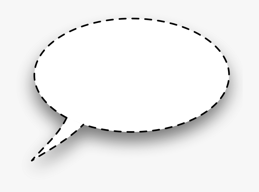 Speech Bubble - Cartoon Speech Bubble Clip, HD Png Download