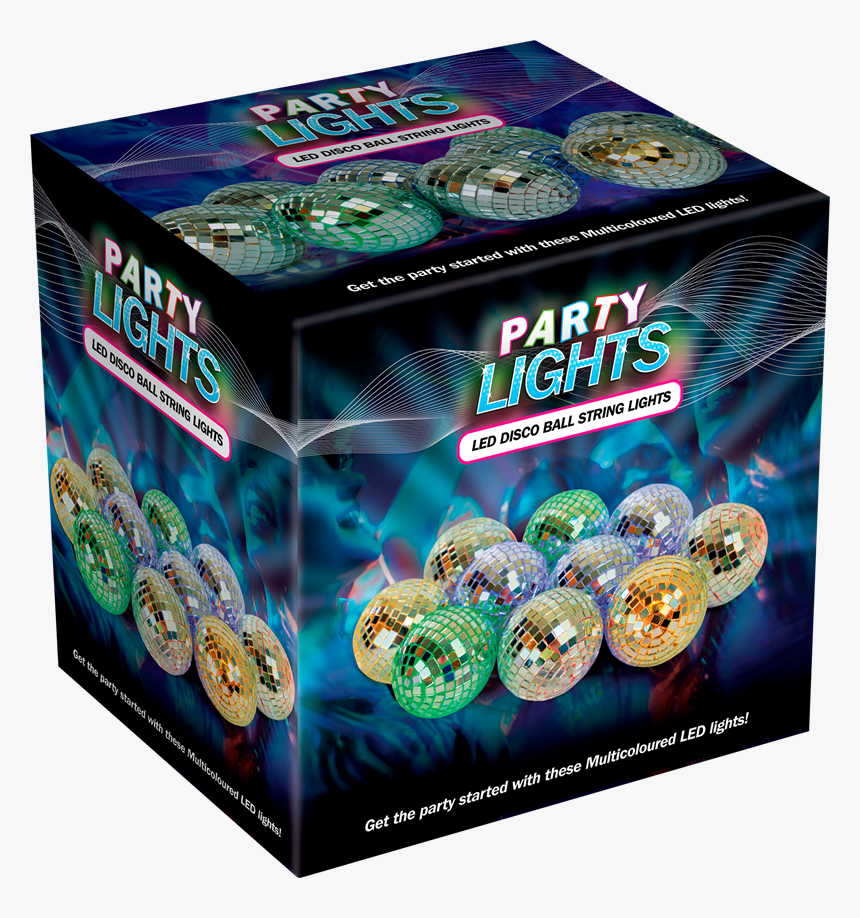 Led Disco Ball String Light , Png Download - Fireworks, Transparent Png