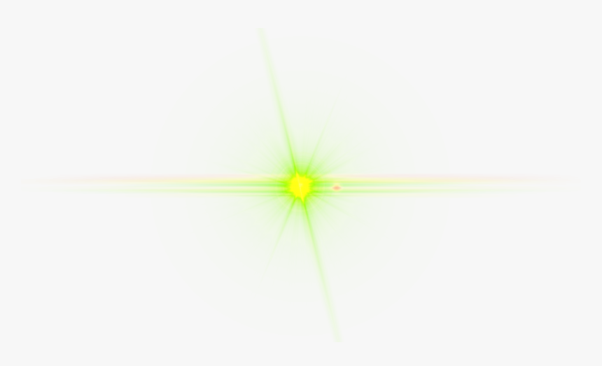 Front Green Lens Flare Png Image - Chlorophyta, Transparent Png