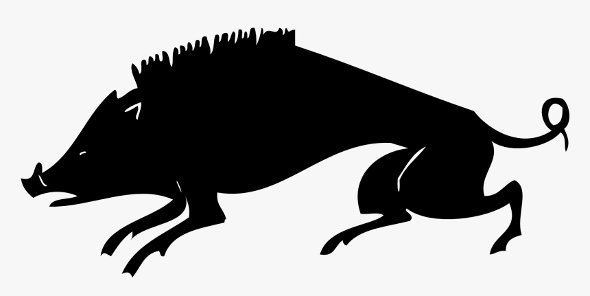Wild Boar Clip Art - Vector Graphics, HD Png Download