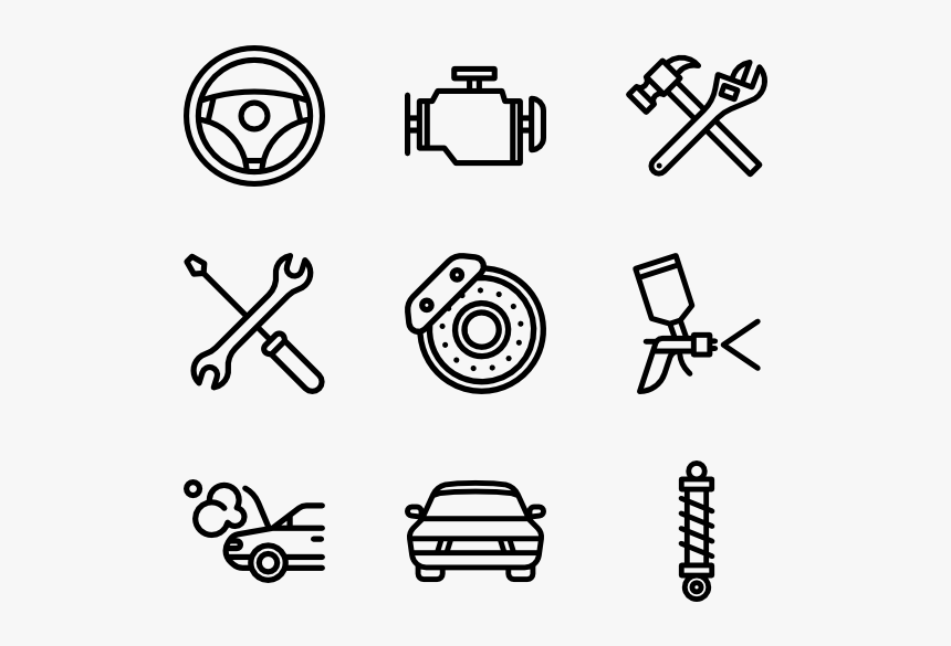 Hand Drawn Social Media Icons Png, Transparent Png