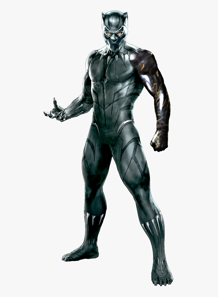 Black Panther White Background, HD Png Download