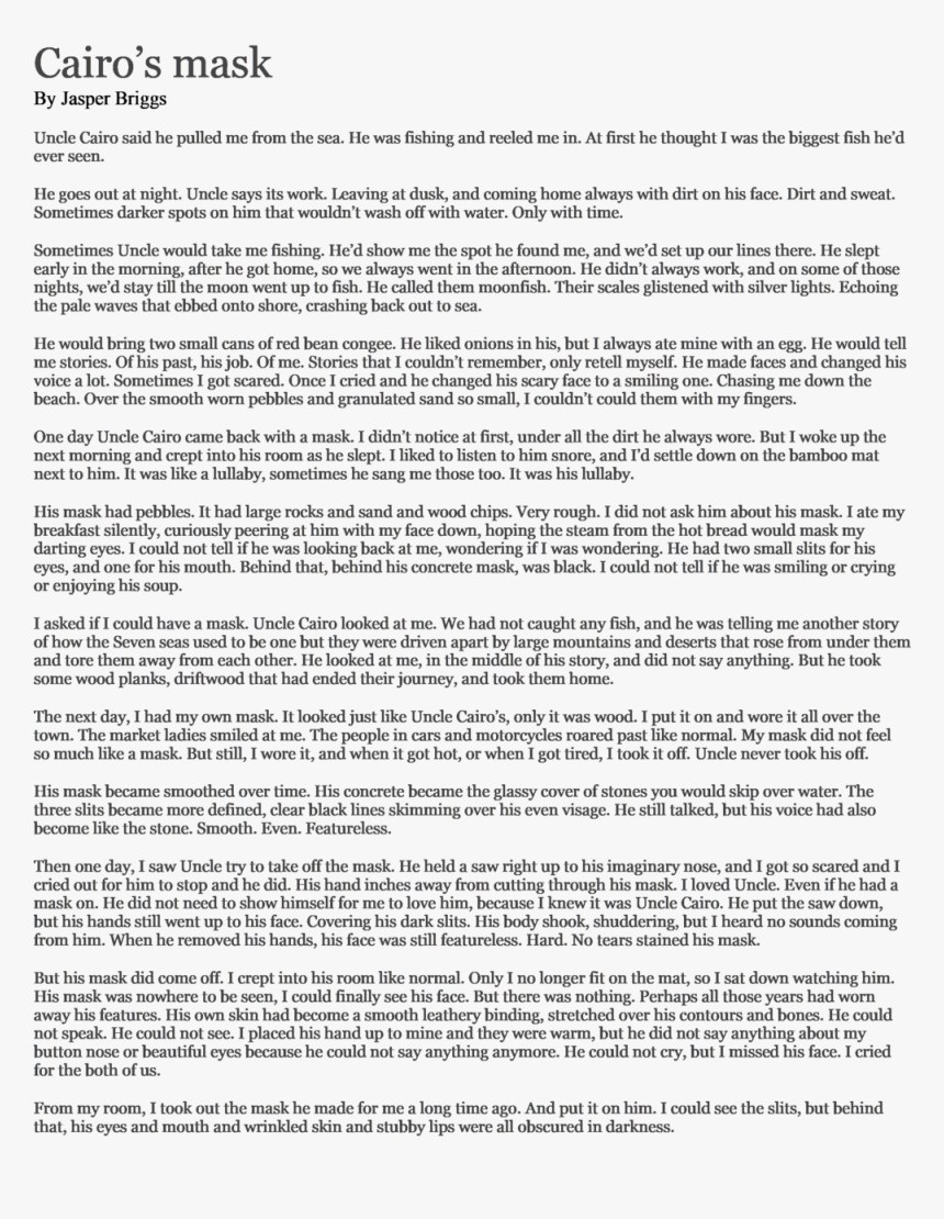 Cairo S Mask , Png Download - Idea, Transparent Png