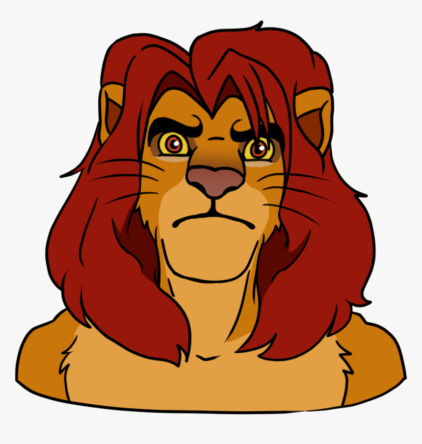 Simba Furry Art , Png Download - Cartoon, Transparent Png