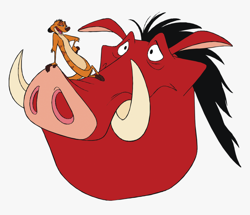Simba Timon And Pumbaa - Timon & Pumbaa Png, Transparent Png