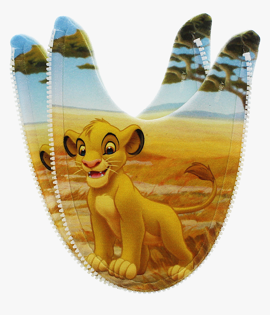 Young Simba Mix N Match Zlipperz Set 
 Class - Lion, HD Png Download