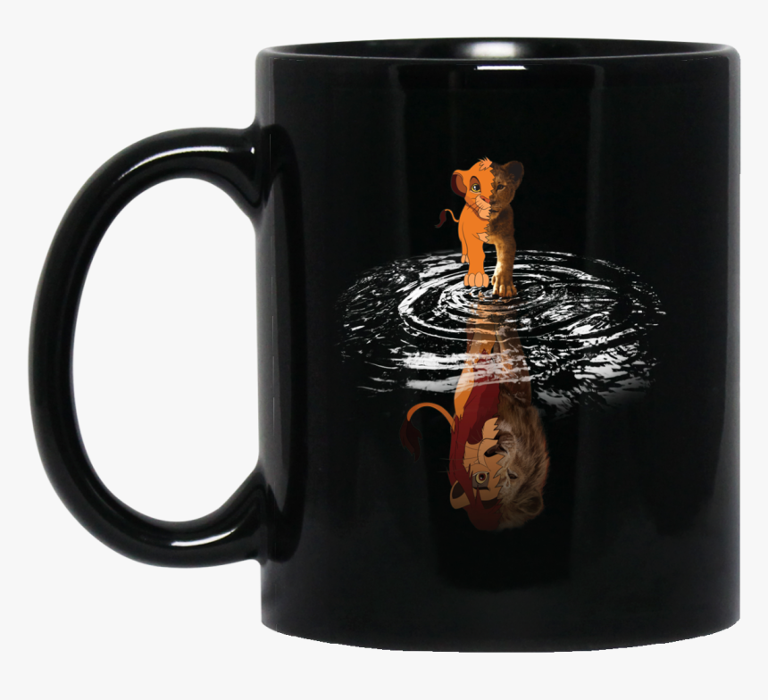 Lion King Water Reflection, HD Png Download