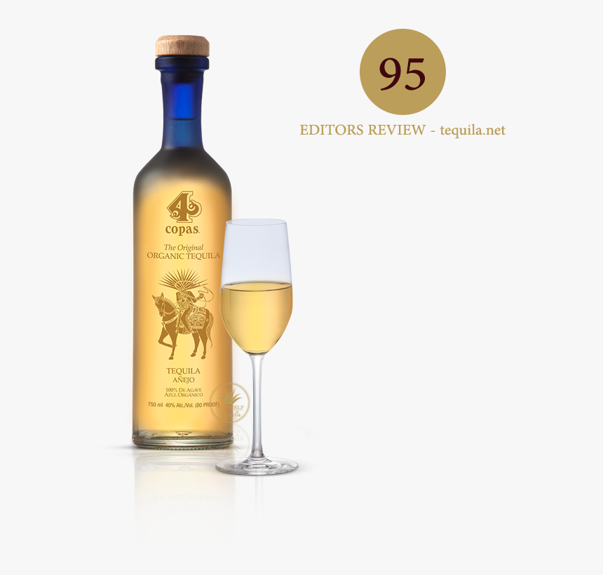 4 Copas Tequila Anejo , Png Download - Domaine De Canton, Transparent Png