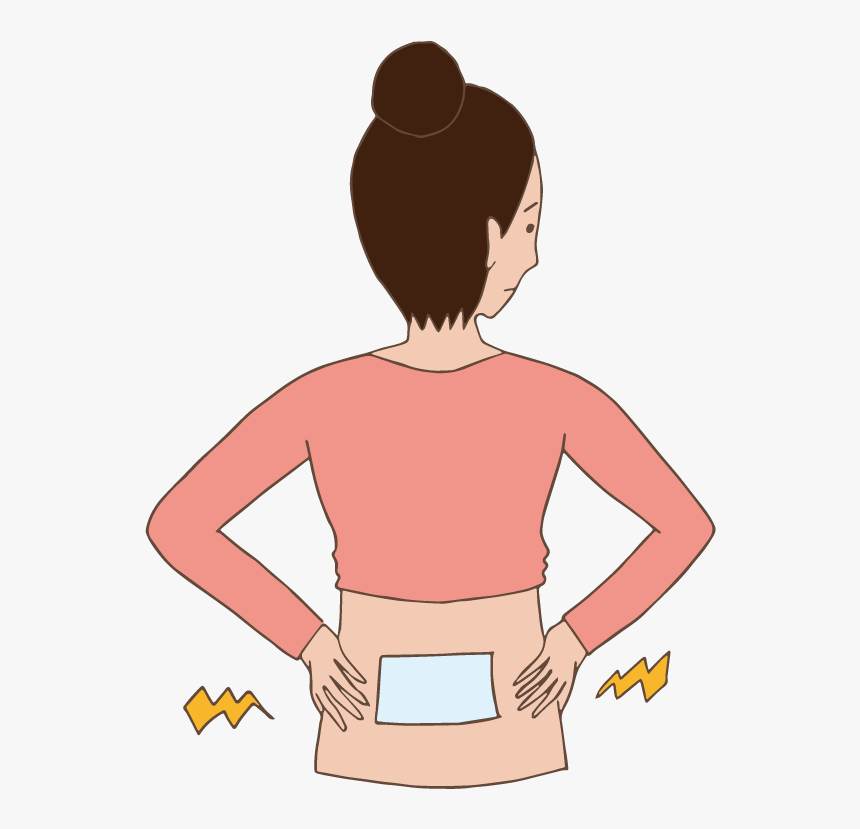 A Woman With Low - Punggung Clipart, HD Png Download