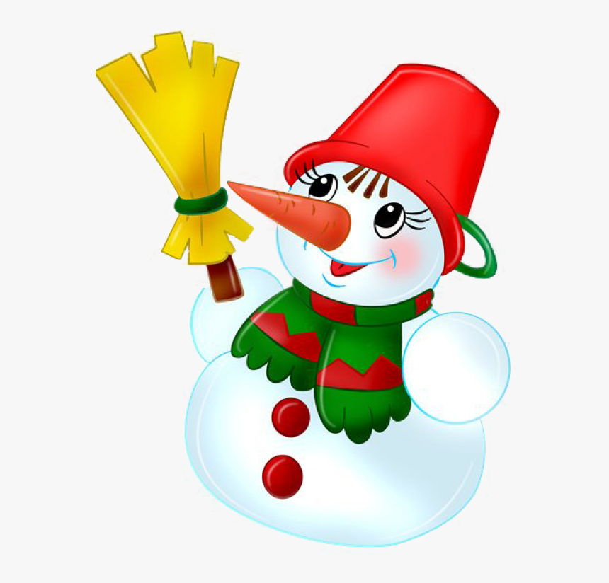 Snow Man Png Free Download - Всех С Наступающим Новым Годом, Transparent Png