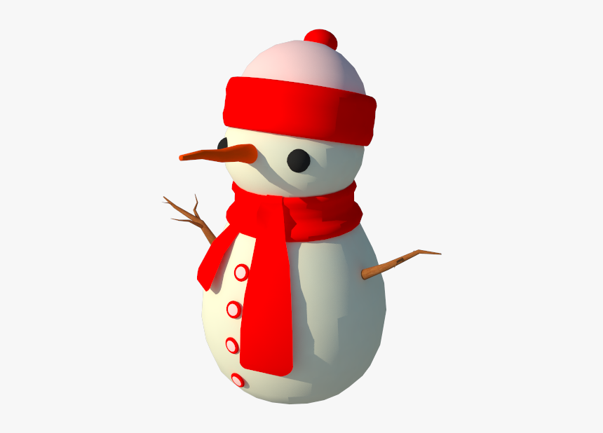 Small Snowman Png, Transparent Png