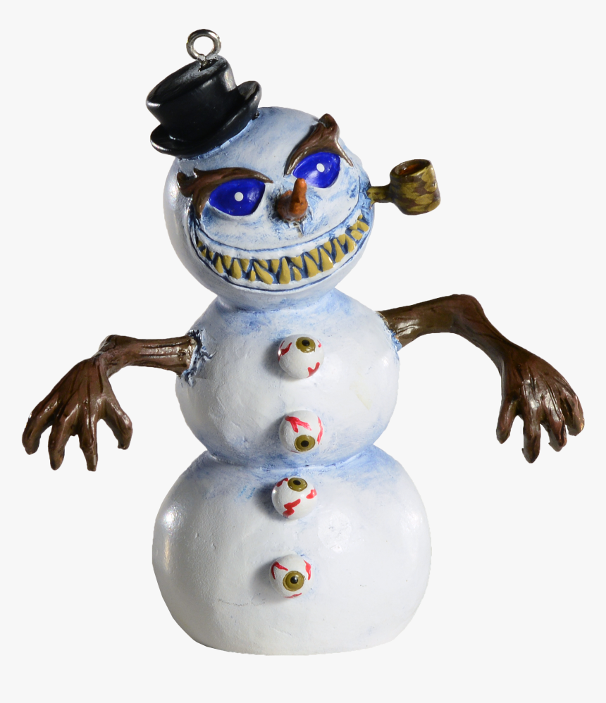 Scary Ornament Christmas Snowman, HD Png Download