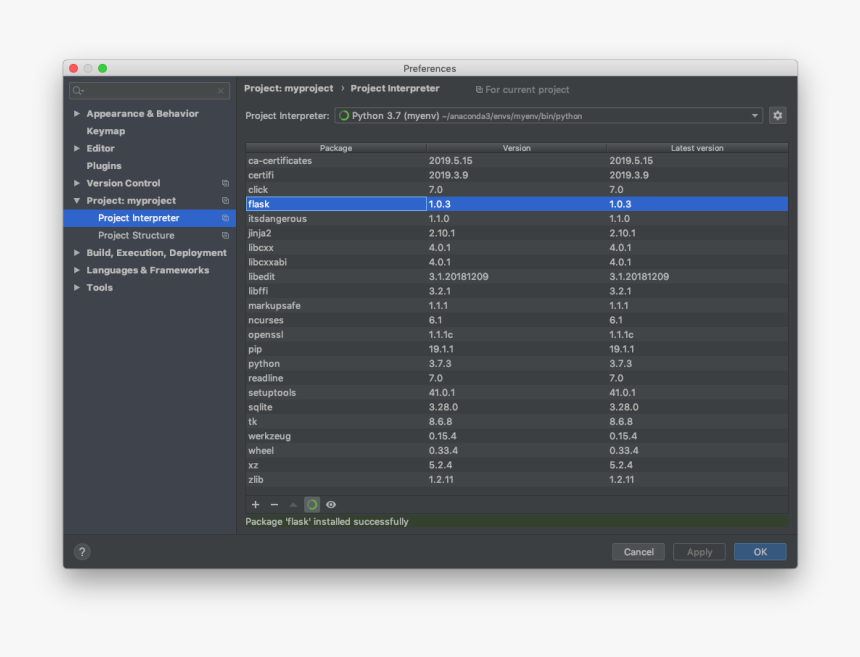 - - / - - / - - / - - / Images/flask-installed - Debugger Js, HD Png Download