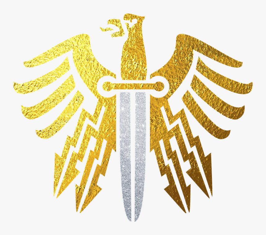 Eagle With Sword Logo, HD Png Download