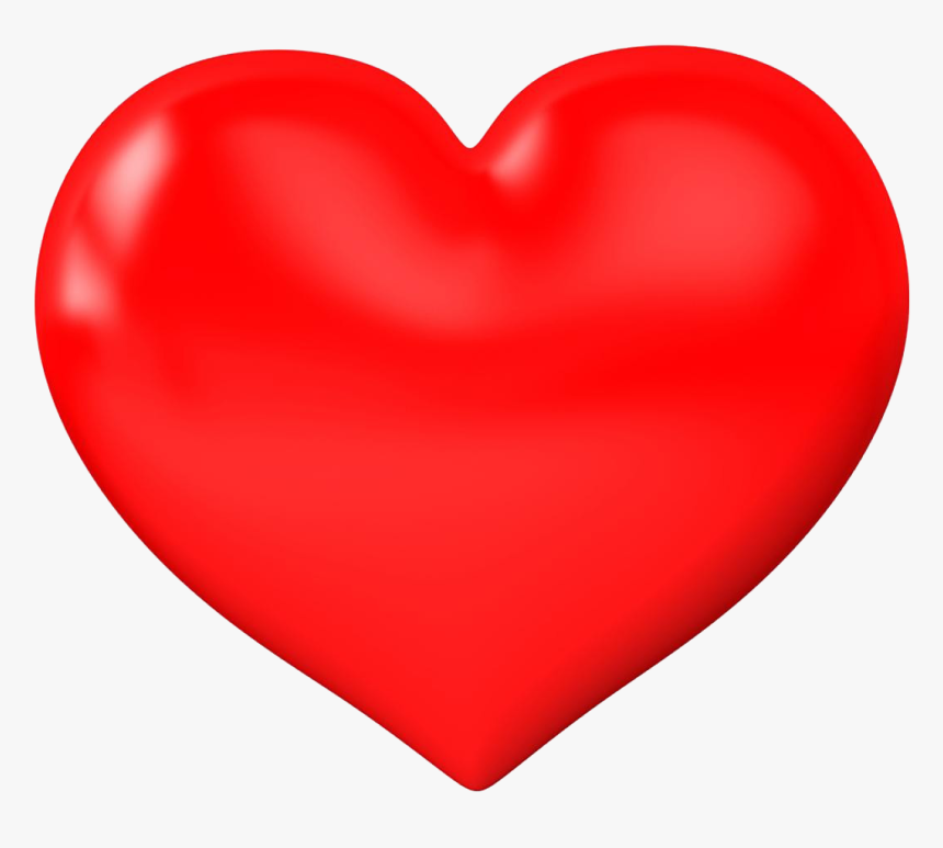 Heart Png Photo Background - 1 Heart, Transparent Png