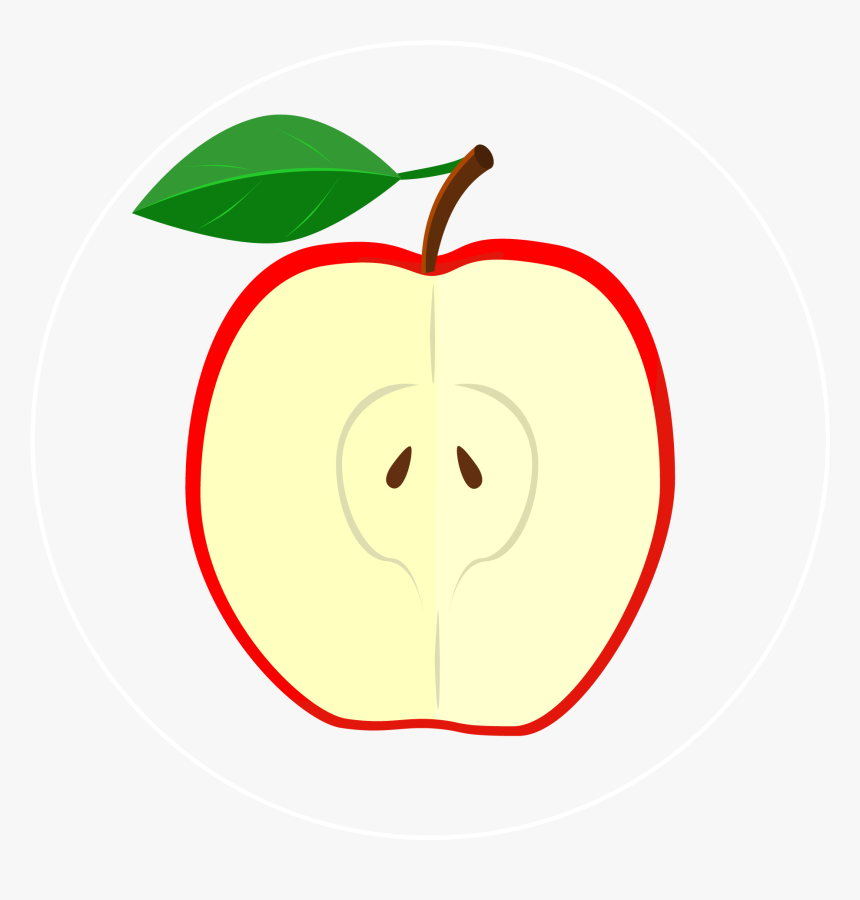 Apple Sliced Icon - Mcintosh, HD Png Download