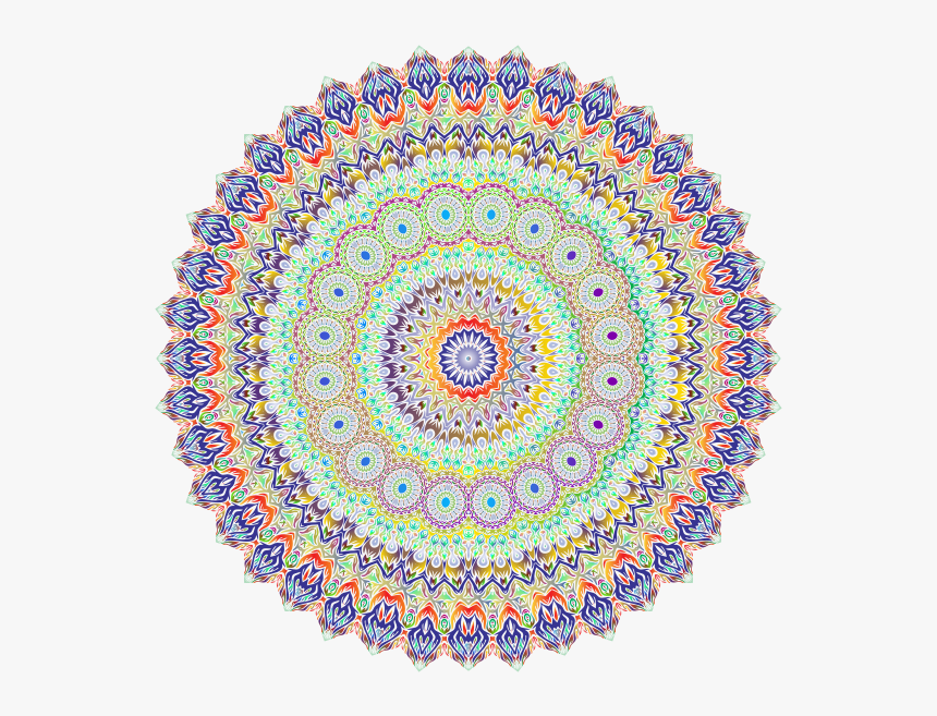 Mandala With Pattern And No Background - Iit Delhi Logo Hd, HD Png Download