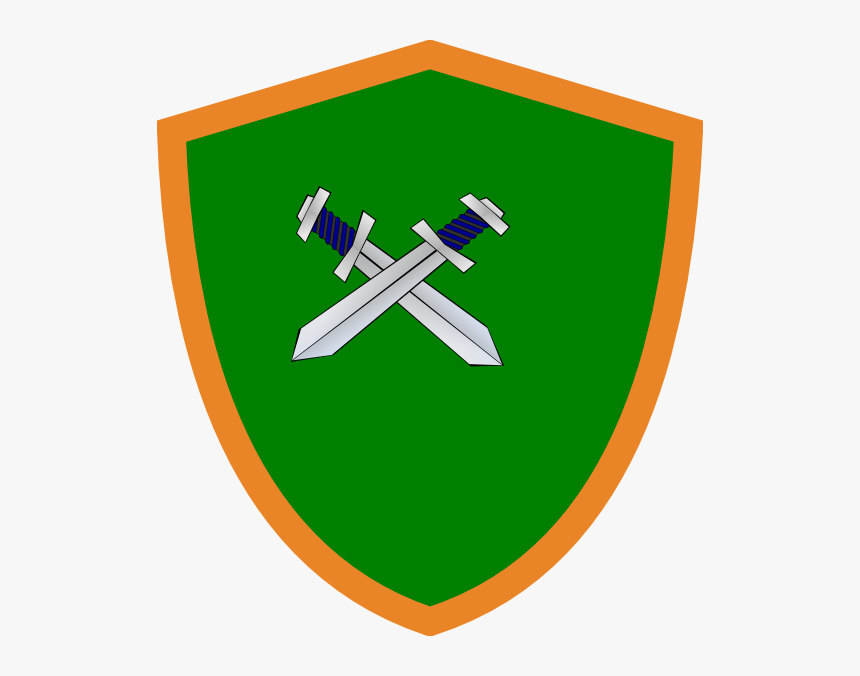 How To Set Use Shield & Sword Clipart , Png Download - Crest, Transparent Png