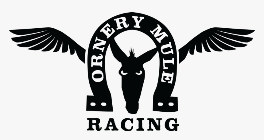 Ornery Mule Racing Black, HD Png Download
