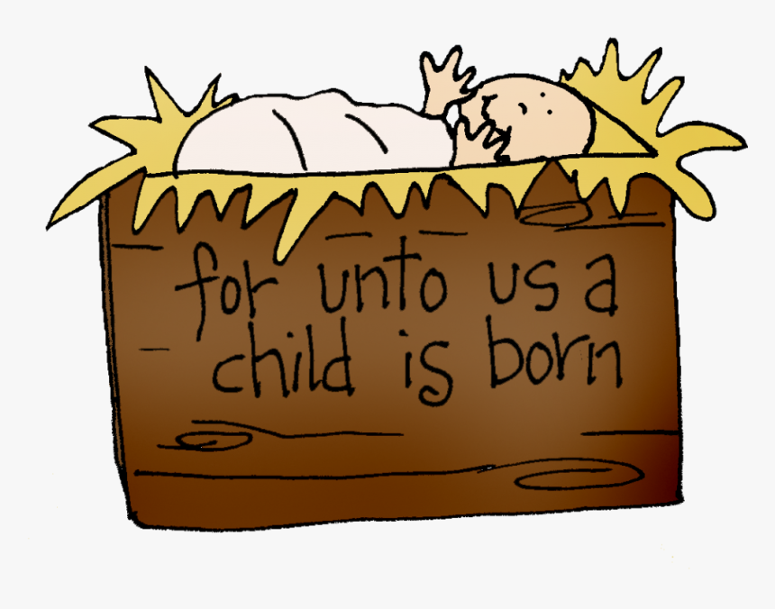 Baby Jesus Png High Quality Image - Baby Jesus Picture Black And White, Transparent Png