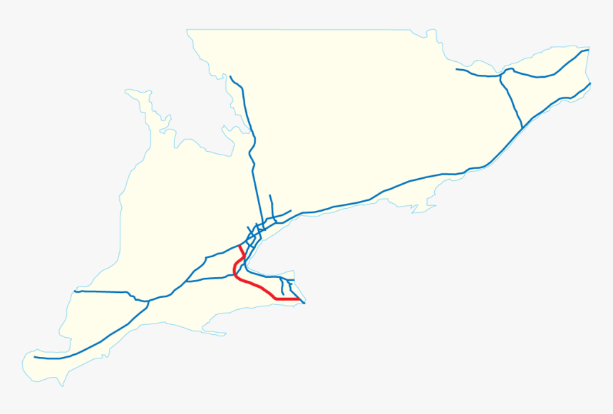 File - Highway-408 - 400 Series Highways, HD Png Download