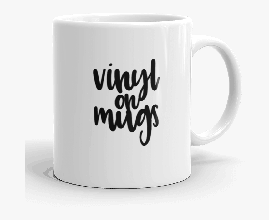 Vinyl On Mugs - Coffee Cup, HD Png Download