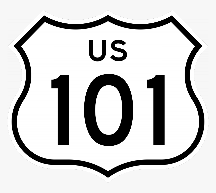 U.s. Route 101 In California, HD Png Download