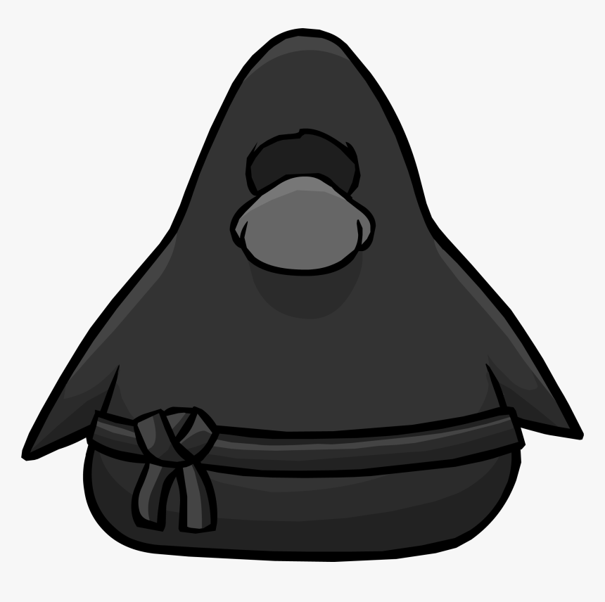 Club Penguin Rewritten Wiki - Black Ninja Club Penguin, HD Png Download