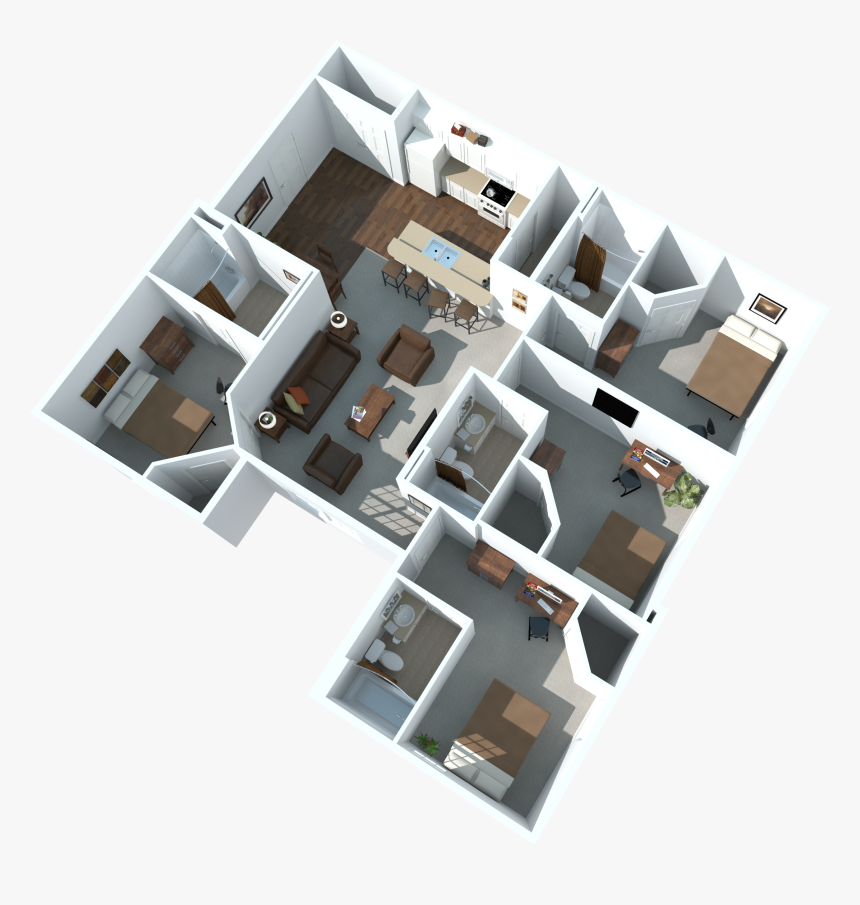 East Edge Apartments Floor Plans, HD Png Download , Transparent Png