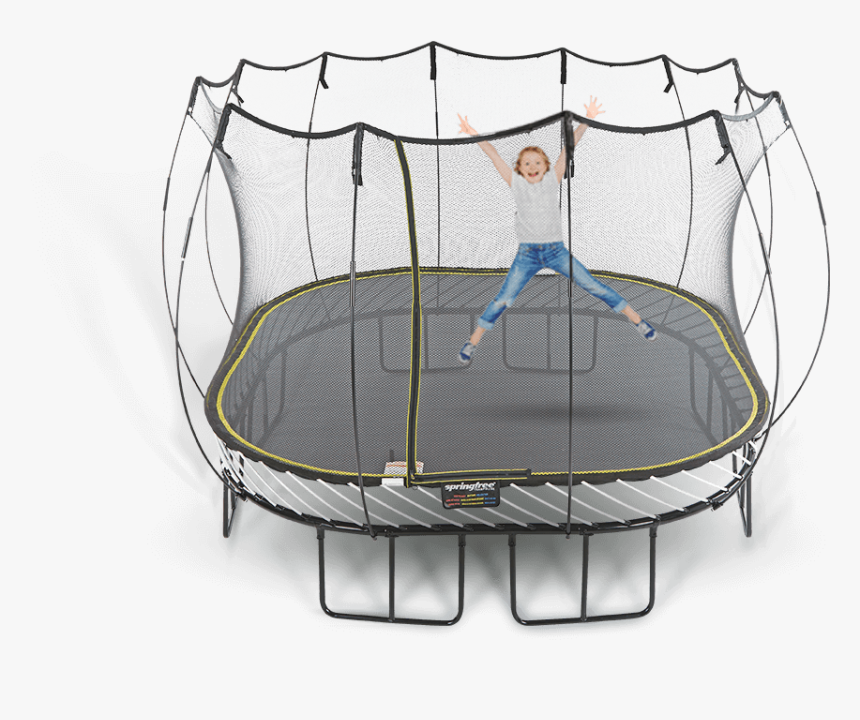 Large Square - Springless Trampoline, HD Png Download