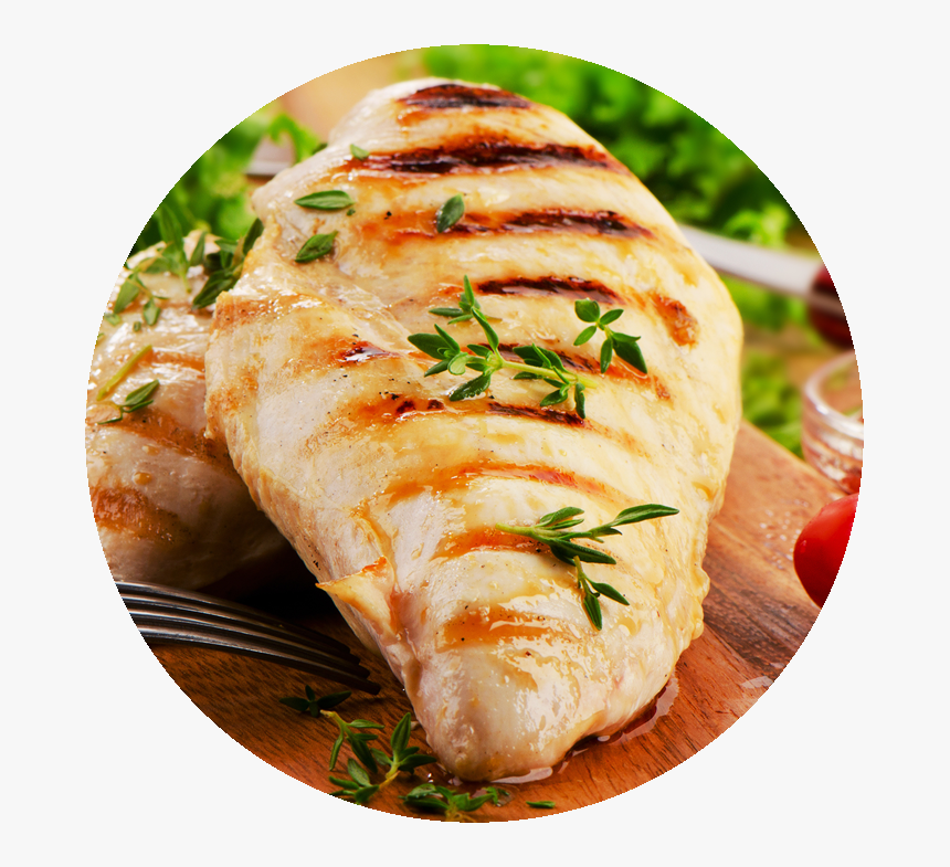 Poitrine De Poulet Marinée , Png Download - Poultry Foods, Transparent Png