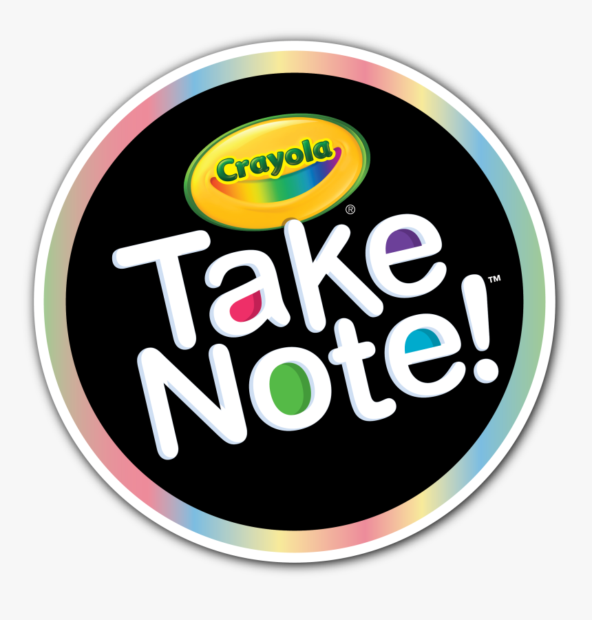 Crayola Take Note Pens , Png Download - Crayola Take Note Png, Transparent Png