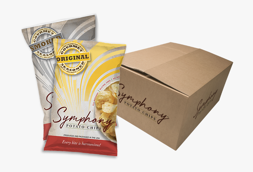 12-pack Of Original And Smoked Symphony Chips - Potato Chip, HD Png Download