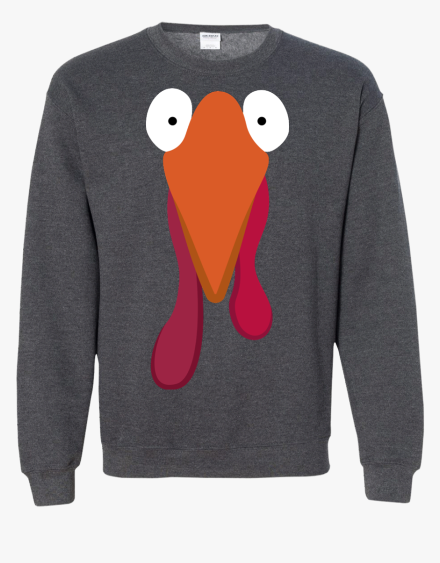 Thanksgiving Day,turkey Funny,fun,cute Crewneck Pullover - Hoodie, HD Png Download