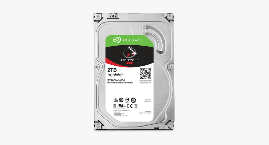 Seagate Ironwolf Network Attached Storage Hard Drives - Seagate Hdd, HD Png Download