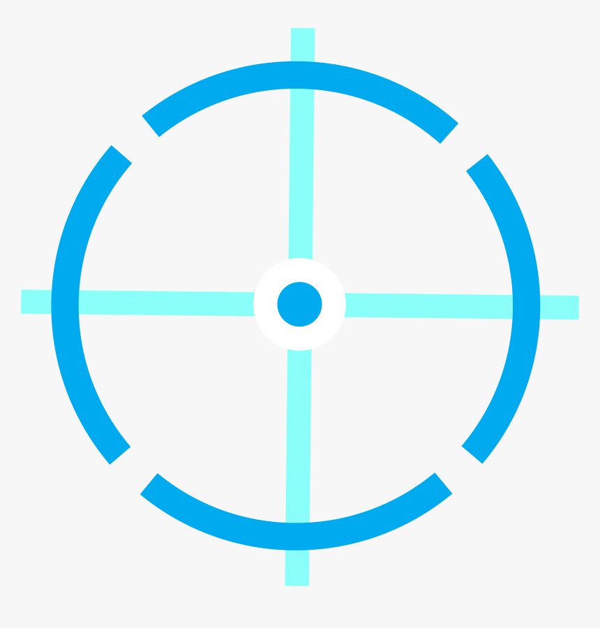 Crosshairs Targeting Icon - Illustration, HD Png Download