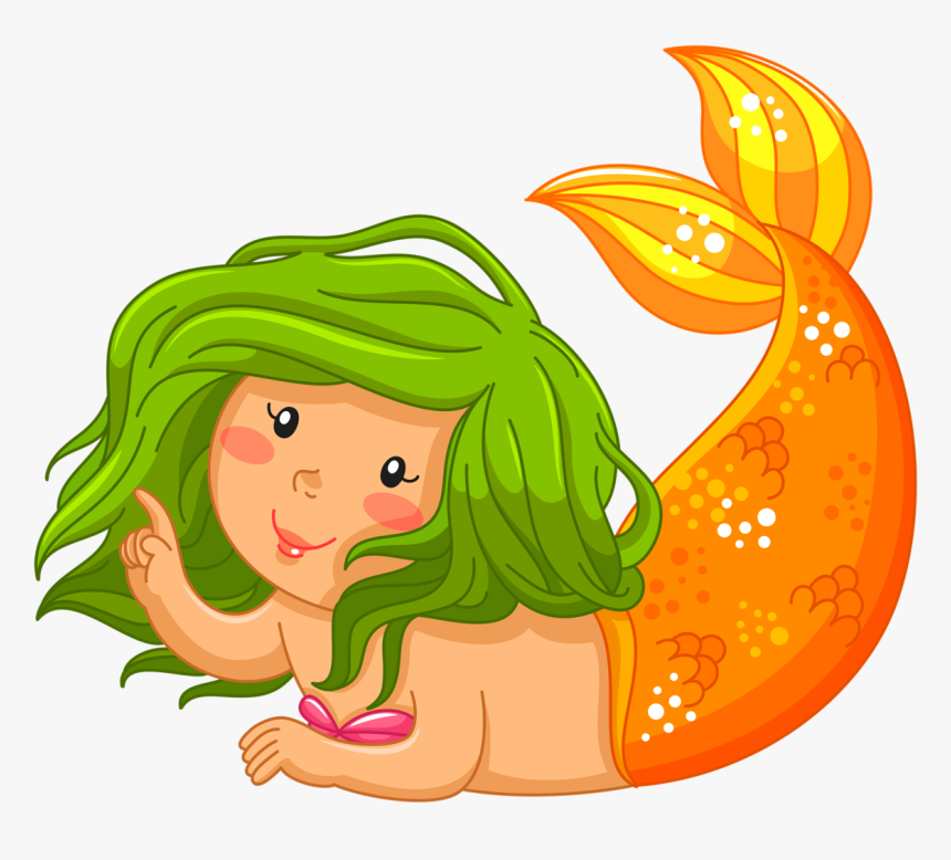 Mermaid Clipart Fairy - Mermaid, HD Png Download