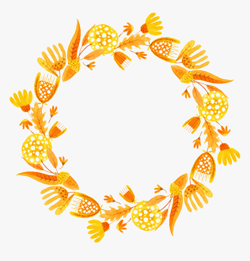 Autumn Garland Transparent Free Buckle Png, Png Download