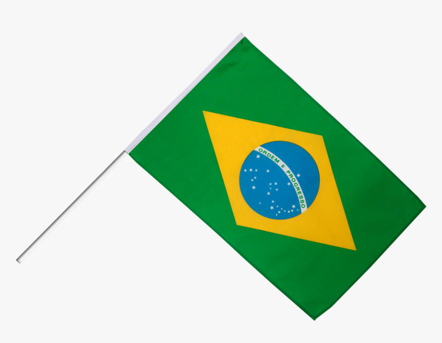 Brazil Hand Waving Flag - Brazil Flag, HD Png Download