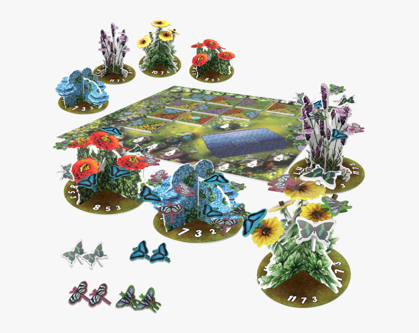 Pap New Tabletop Png - Papillon Board Game, Transparent Png